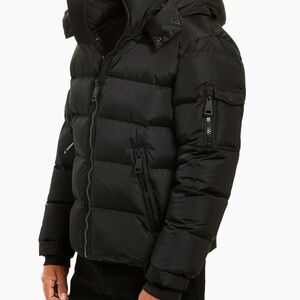 SAM. Men's Midnight Black Puffer Jacket